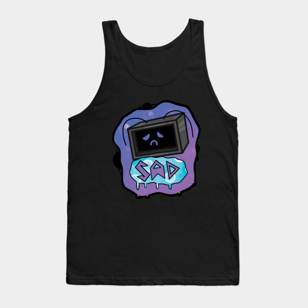 FNF HEX emoji sad Tank Top by Abrek Art